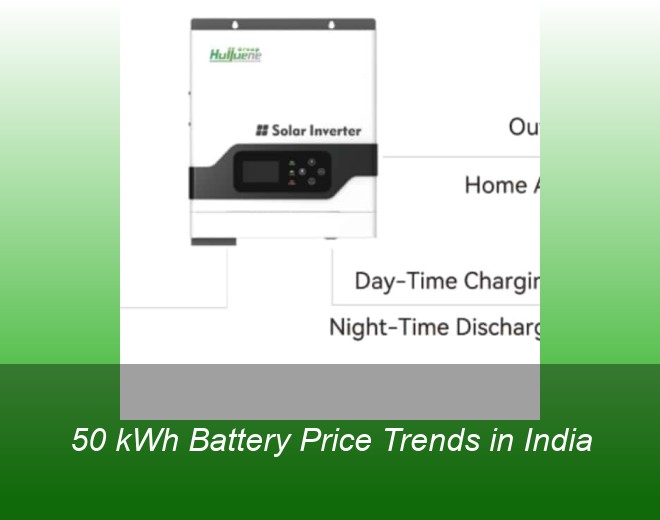 50 kWh Battery Price Trends in India